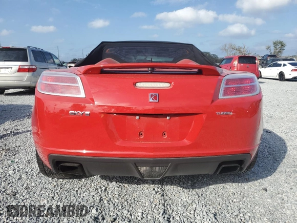 2008 Saturn Sky Red Line z VIN 1G8MG35X98Y133707, wystawiony jako Copart lot #86929644 z przebiegiem 16 558 mil mil oraz Szkody całkowita. Historia ofert i sprzedaży dostępna na DreamBid. Obrazek 6.