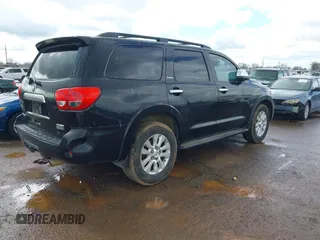 2008 Toyota Sequoia Platinum with VIN 5TDZY67A68S013121, listed as a IAAI auction lot 41789557 with 175,152 mi miles. Bid and sale history available at carsss.com. Image 4.