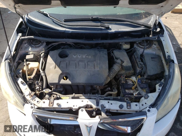 2010 Pontiac Vibe w/1SA with VIN 5Y2SP6E8XAZ419749, listed as a Copart auction lot 70610904 with 0 mi miles and Salvage Title. Bid and sale history available at carsss.com. Image 12.