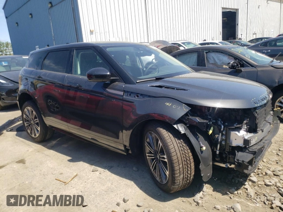 2024 Land Rover Range Rover Evoque Dynamic SE with VIN SALZL2FX4RH238021, listed as a Copart auction lot 61915164 with 1,879 mi miles and Salvage Title. Bid and sale history available at carsss.com. Image 4.