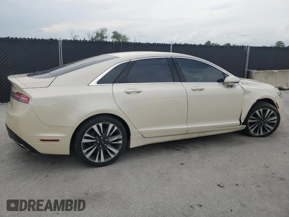 2018 Lincoln MKZ Reserve with VIN 3LN6L5F92JR604876, listed as a Copart auction lot 58802385 with 71,321 mi miles and Salvage title. Bid and sale history available at DreamBid. Image 3.
