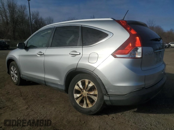 2012 Honda CR-V EX-L with VIN JHLRM4H7XCC003997, listed as a Copart auction lot 47689255 with 165,966 mi miles and Salvage Title. Bid and sale history available at carsss.com. Image 2.