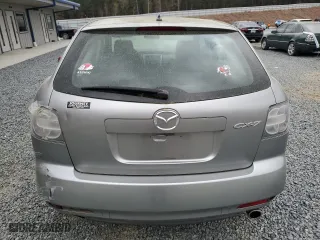 2010 Mazda CX-7 SV with VIN JM3ER2W50A0336914, listed as a Copart auction lot 51237285 with 121,684 mi miles and Salvage Title. Bid and sale history available at carsss.com. Image 6.