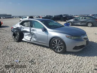2016 Acura TLX V6 with VIN 19UUB2F35GA003829, listed as a Copart auction lot 44082455 with 85,650 mi miles and Salvage Title. Bid and sale history available at carsss.com. Image 4.