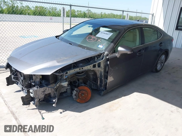 2013 Lexus ES 250 with VIN JTHBK1GG0D2051244, listed as a IAAI auction lot 42028587 with 59,522 mi miles and . Bid and sale history available at DreamBid. Image 2.