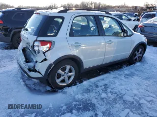 2009 Suzuki SX4 with VIN JS2YB413195102281, listed as a Copart auction lot 45189225 with 93,412 mi miles and Clean Title. Bid and sale history available at carsss.com. Image 3.