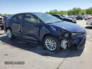 2021 Toyota Corolla LE with VIN JTDVPMAE9MJ121337, listed as a Copart auction lot 56254894 with 11,976 mi miles and Salvage Title. Bid and sale history available at DreamBid. Image 4.