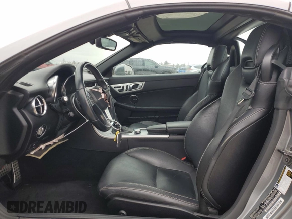 2014 Mercedes-Benz SLK 250 with VIN WDDPK4HA0EF091357, listed as a Copart auction lot 46293775 with 71,994 mi miles and Salvage title. Bid and sale history available at DreamBid. Image 7.