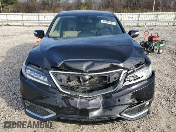 2018 Acura RDX w/Advance Pkg with VIN 5J8TB3H76JL003853, listed as a Copart auction lot 86019534 with 54,492 mi miles and Salvage Title. Bid and sale history available at carsss.com. Image 5.