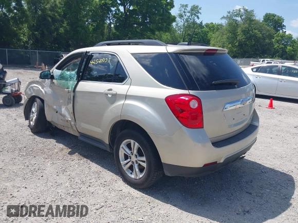 2015 Chevrolet Equinox LT with VIN 1GNALBEK4FZ125533, listed as a IAAI auction lot 42522055 with 136,521 mi miles and . Bid and sale history available at DreamBid. Image 3.