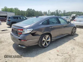 2019 Honda Accord Touring with VIN 1HGCV2F95KA028021, listed as a Copart auction lot 57060845 with 86,014 mi miles and Salvage title. Bid and sale history available at DreamBid. Image 3.