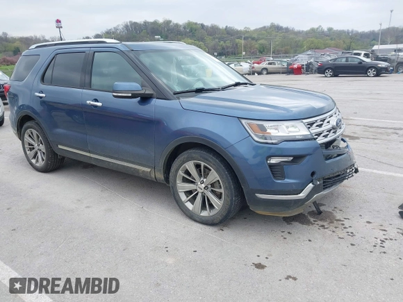 2018 Ford Explorer Limited with VIN 1FM5K8F89JGA43557, listed as a IAAI auction lot 42007090 with 82,087 mi miles and . Bid and sale history available at carsss.com. Image 1.