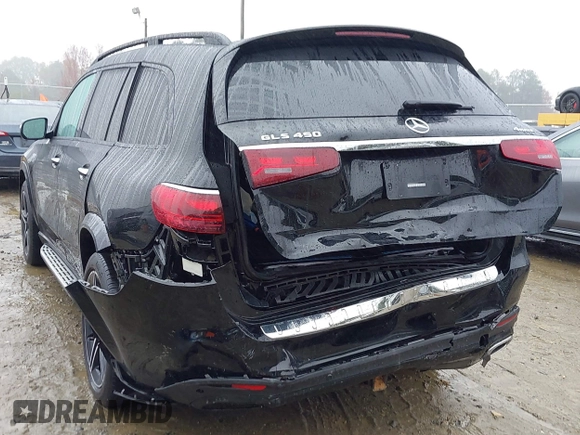 2024 Mercedes-Benz GLS 450 with VIN 4JGFF5KEXRB085487, listed as a IAAI auction lot 40887211 with 26,042 mi miles and . Bid and sale history available at DreamBid. Image 6.