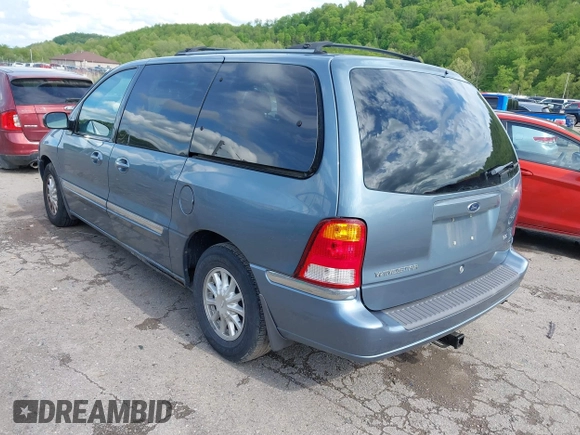 1999 Ford Windstar SE with VIN 2FMZA5240XBC66771, listed as a IAAI auction lot 42208716 with 143,764 mi miles and . Bid and sale history available at carsss.com. Image 3.