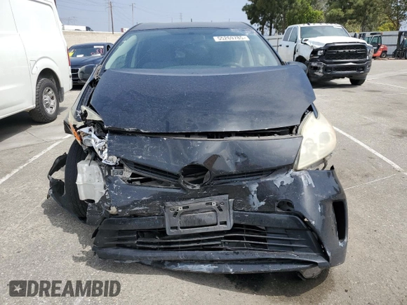 2013 Toyota Prius One with VIN JTDKN3DU4D1696421, listed as a Copart auction lot 55269785 with 235,004 mi miles and Salvage Title. Bid and sale history available at DreamBid. Image 5.