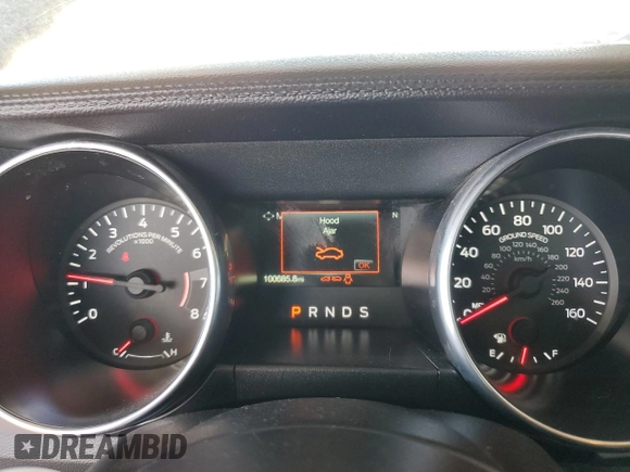 2018 Ford Mustang EcoBoost Premium with VIN 1FATP8UH9J5129484, listed as a Copart auction lot 71384364 with 100,685 mi miles and Salvage title. Bid and sale history available at DreamBid. Image 9.