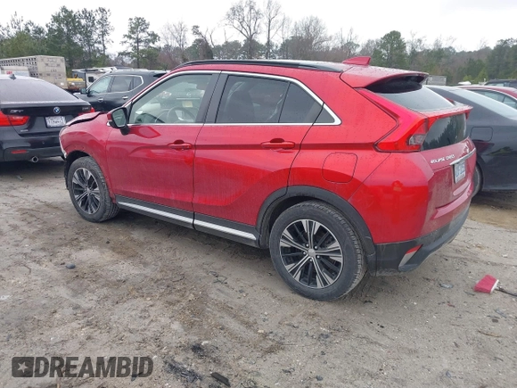 2020 Mitsubishi Eclipse Cross SE with VIN JA4AS5AA0LZ032475, listed as a IAAI auction lot 41621456 with 61,272 mi miles and . Bid and sale history available at DreamBid. Image 3.