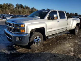 2016 Chevrolet Silverado 3500HD LTZ with VIN 1GC4K0C81GF252697, listed as a Copart auction lot 42744685 with 155,898 mi miles and Clean Title. Bid and sale history available at carsss.com. Image 1.