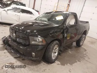 2014 Ram 1500 with VIN 3C6JR7CT6EG333032, listed as a IAAI auction lot 41322701 with 102,750 mi miles and . Bid and sale history available at DreamBid. Image 17.