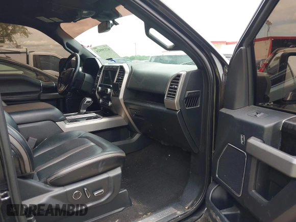2020 Ford F-150 XL with VIN 1FTEW1C48LFA50851, listed as a IAAI auction lot 42189524 with 96,451 mi miles and . Bid and sale history available at DreamBid. Image 5.