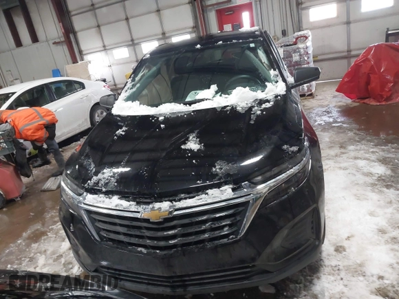 2024 Chevrolet Equinox LS with VIN 3GNAXHEG9RL233161, listed as a IAAI auction lot 41622254 with 16,959 mi miles and . Bid and sale history available at DreamBid. Image 12.