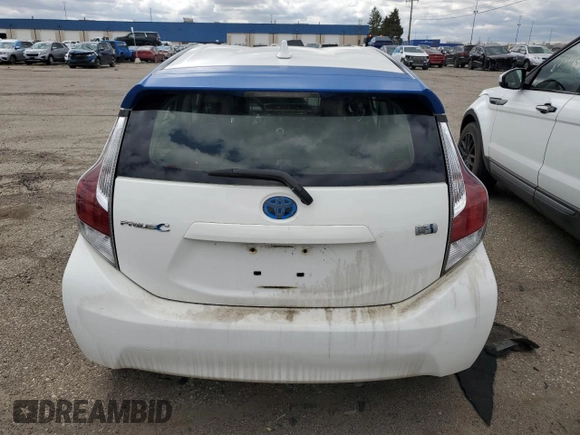 2016 Toyota Prius One with VIN JTDKDTB38G1125158, listed as a Copart auction lot 53308585 with 107,919 mi miles and Clean Title. Bid and sale history available at carsss.com. Image 6.