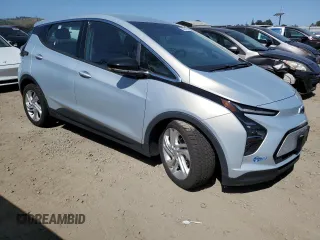 2022 Chevrolet Bolt EV 1LT with VIN 1G1FW6S00N4100861, listed as a Copart auction lot 52568135 with 42,220 mi miles and Salvage title. Bid and sale history available at DreamBid. Image 4.