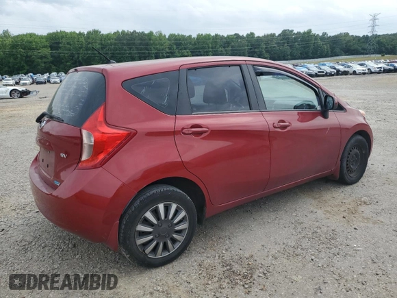 2014 Nissan Note SV with VIN 3N1CE2CP0EL368565, listed as a Copart auction lot 57510835 with 210,839 mi miles and Clean title. Bid and sale history available at DreamBid. Image 3.