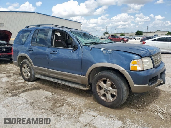 2003 Ford Explorer Eddie Bauer z VIN 1FMZU64K43ZB27338, wystawiony jako Copart lot #58319855 z przebiegiem Nie podano mil oraz Nie do naprawy • Non repairable. Historia ofert i sprzedaży dostępna na DreamBid. Obrazek 4.