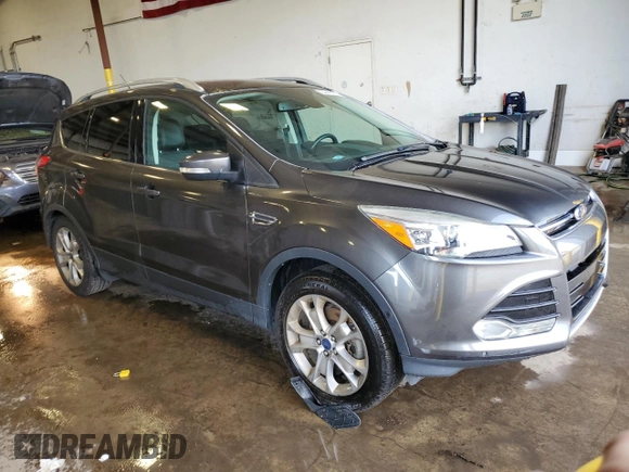 2016 Ford Escape Titanium with VIN 1FMCU9J92GUA89930, listed as a Copart auction lot 64441475 with 80,713 mi miles and Salvage title. Bid and sale history available at DreamBid. Image 4.