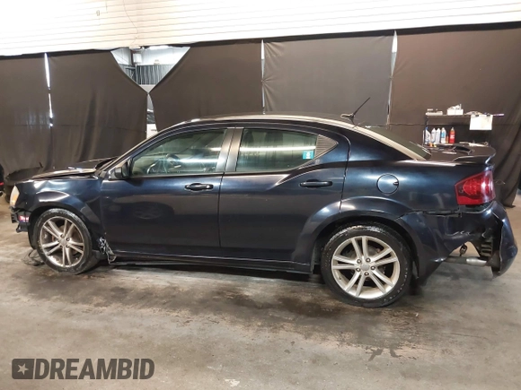 2012 Dodge Avenger SE with VIN 1C3CDZAGXCN287490, listed as a IAAI auction lot 42142222 with 122,310 mi miles and . Bid and sale history available at DreamBid. Image 15.