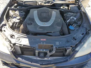 2007 Mercedes-Benz S-Class 5.5L V8 with VIN WDDNG86X77A098815, listed as a Copart auction lot 76038004 with 141,844 mi miles and Salvage Title. Bid and sale history available at carsss.com. Image 11.