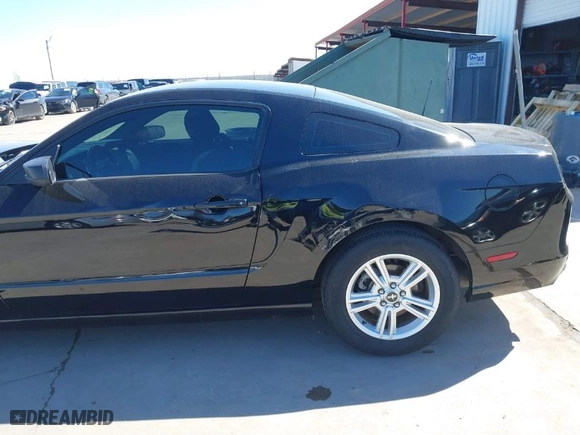 2013 Ford Mustang V6 with VIN 1ZVBP8AM8D5259572, listed as a IAAI auction lot 41655526 with 42,753 mi miles. Bid and sale history available at carsss.com. Image 19.