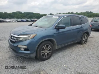 2016 Honda Pilot EX-L with VIN 5FNYF6H56GB075981, listed as a Copart auction lot 59200765 with 227,606 mi miles and Salvage title. Bid and sale history available at DreamBid. Image 1.