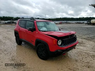 2018 Jeep Renegade Trailhawk with VIN ZACCJBCBXJPG96008, listed as a Copart auction lot 56657785 with 46,560 mi miles and Salvage title. Bid and sale history available at DreamBid. Image 14.