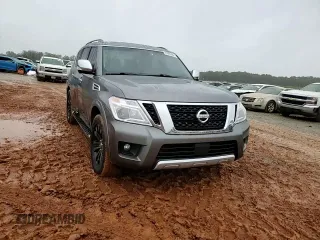 2017 Nissan Armada SL with VIN JN8AY2ND0H9002234, listed as a Copart auction lot 81496094 with 133,976 mi miles and Salvage Title. Bid and sale history available at carsss.com. Image 15.