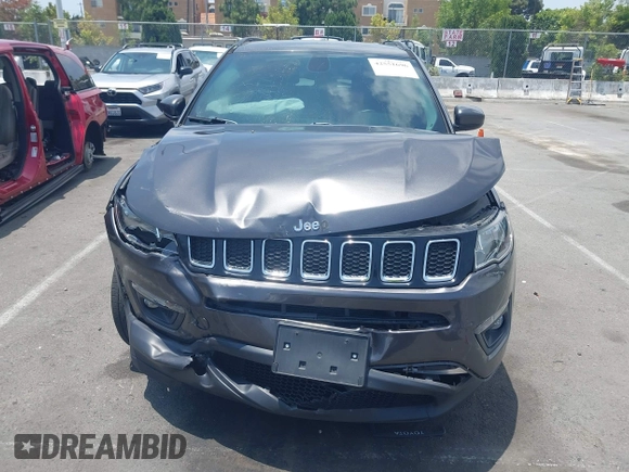 2020 Jeep Compass Latitude z VIN 3C4NJCBBXLT126537, wystawiony jako IAAI lot #42551696 z przebiegiem 38 538 mil mil oraz . Historia ofert i sprzedaży dostępna na DreamBid. Obrazek 12.