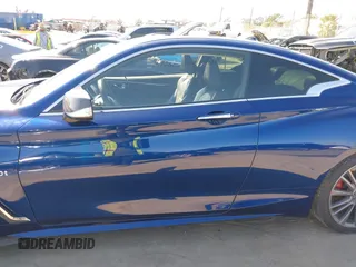 2017 Infiniti Q60 Red Sport 400 with VIN JN1FV7EK3HM610741, listed as a IAAI auction lot 41856207 with 67,598 mi miles and . Bid and sale history available at carsss.com. Image 15.