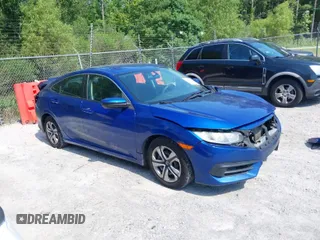 2016 Honda Civic Sedan LX with VIN 19XFC2F52GE060086, listed as a IAAI auction lot 39595669 with 170,637 mi miles. Bid and sale history available at carsss.com. Image 1.