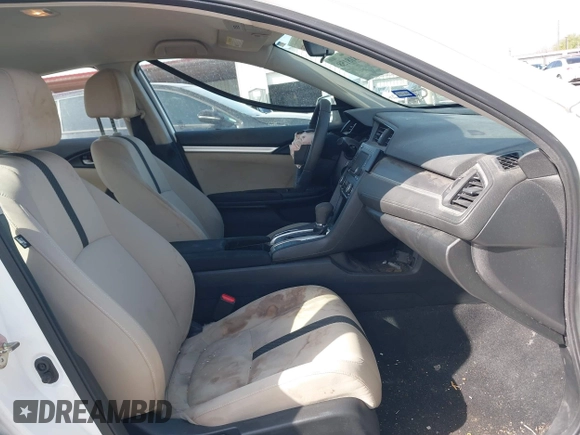 2016 Honda Civic Sedan LX with VIN 19XFC2F50GE059955, listed as a IAAI auction lot 41818158 with 123,282 mi miles. Bid and sale history available at carsss.com. Image 5.