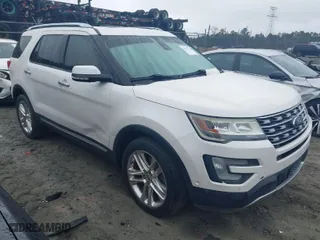 2016 Ford Explorer Limited with VIN 1FM5K8FH1GGC03374, listed as a IAAI auction lot 41193336 with 124,853 mi miles. Bid and sale history available at carsss.com. Image 1.