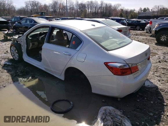 2013 Honda Accord Sdn EX-L with VIN 1HGCR2F84DA209027, listed as a Copart auction lot 48967195 with Not Provided miles and Non Repairable. Bid and sale history available at carsss.com. Image 2.