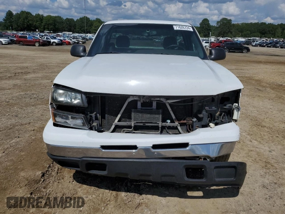 2006 Chevrolet Silverado 1500 Work Truck with VIN 3GCEK14Z76G249527, listed as a Copart auction lot 71626724 with 222,582 mi miles and Salvage Title. Bid and sale history available at carsss.com. Image 5.