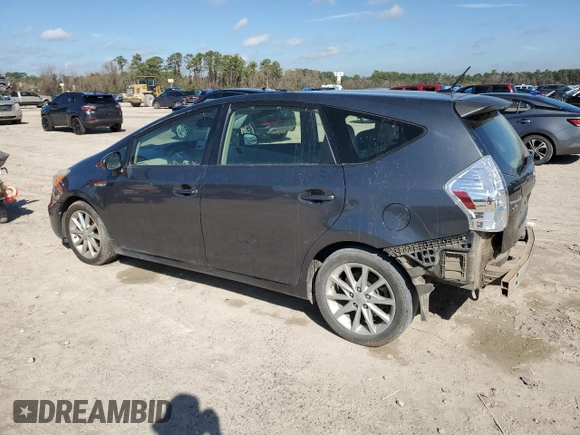 2014 Toyota Prius Two with VIN JTDZN3EUXE3327405, listed as a Copart auction lot 46479455 with 159,328 mi miles and Salvage Title. Bid and sale history available at DreamBid. Image 2.