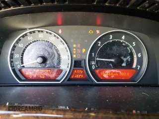 2003 BMW 7 Series 745i with VIN WBAGL63473DP68267, listed as a Copart auction lot 69923064 with 100,468 mi miles and Salvage title. Bid and sale history available at DreamBid. Image 9.