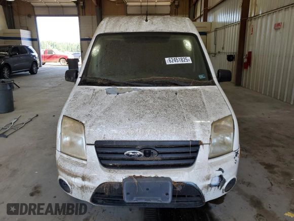 2013 Ford Transit Connect XLT with VIN NM0LS7BN2DT173044, listed as a Copart auction lot 62451825 with Not provided miles and Clean title. Bid and sale history available at DreamBid. Image 5.