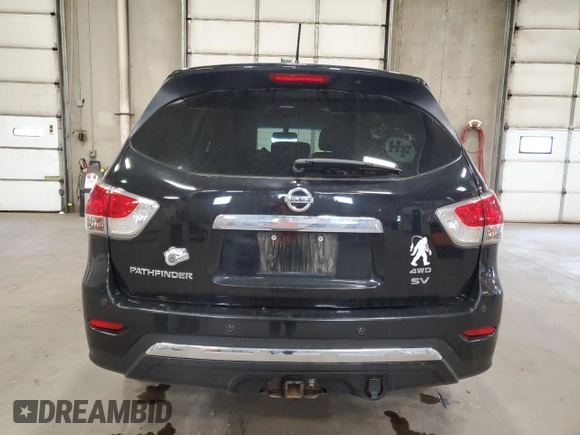 2015 Nissan Pathfinder SV with VIN 5N1AR2MM6FC707979, listed as a Copart auction lot 57514915 with 196,100 mi miles and Salvage title. Bid and sale history available at DreamBid. Image 6.