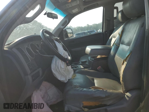 2010 Toyota Tundra with VIN 5TFEY5F10AX074846, listed as a Copart auction lot 58486585 with 236,425 mi miles and Salvage title. Bid and sale history available at DreamBid. Image 7.
