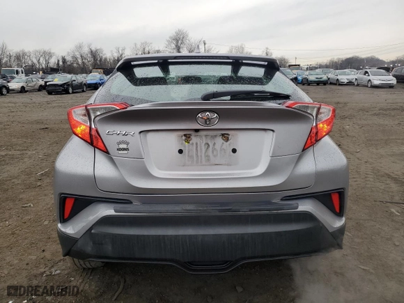 2018 Toyota C-HR XLE with VIN NMTKHMBX9JR033143, listed as a Copart auction lot 43194705 with 245,288 mi miles and Salvage Title. Bid and sale history available at carsss.com. Image 6.