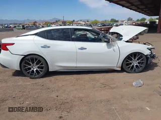 2016 Nissan Maxima SV with VIN 1N4AA6AP8GC379439, listed as a IAAI auction lot 42183728 with 107,857 mi miles and . Bid and sale history available at DreamBid. Image 12.